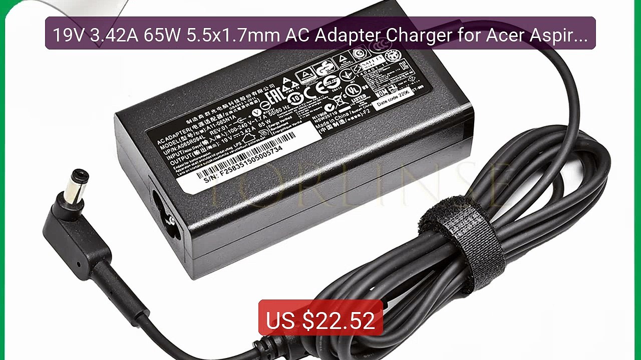19V 3.42A 65W 5.5x1.7mm AC Adapter Charger for Acer Aspire 5315 56... -- Best Deal 2026 | Shop Now!