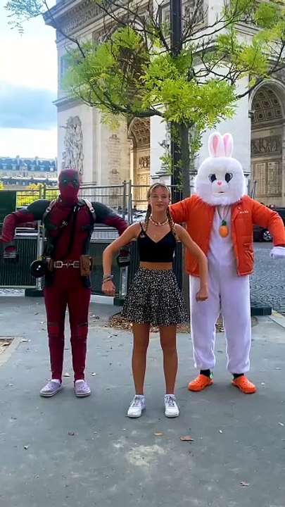 KUNG FU WONDERLAND🥷💥...#kungfu #rabbit #deadpool #dance