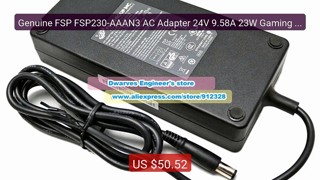 Genuine FSP FSP230-AAAN3 AC Adapter 24V 9.58A 23W Gaming Lapto... -- Hot Deal 2026 | Limited Offer!