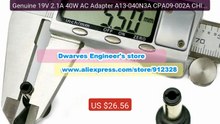 Genuine 19V 2.1A 40W AC Adapter A13-040N3A CPA09-002A CHICONY Lapt... -- Best Deal 2026 | Shop Now!