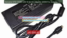 Genuine STD-24083 24V 8.3A AC Adapter 200W For Adapter Tech STD-248... -- Top Rated 2026 | Buy Now!