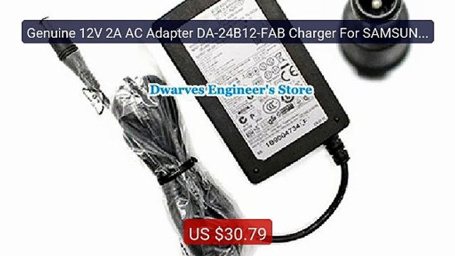Genuine 12V 2A AC Adapter DA-24B12-FAB Charger For SAMSUNG Lap... Hot Deal 2026 | Limited Offer!