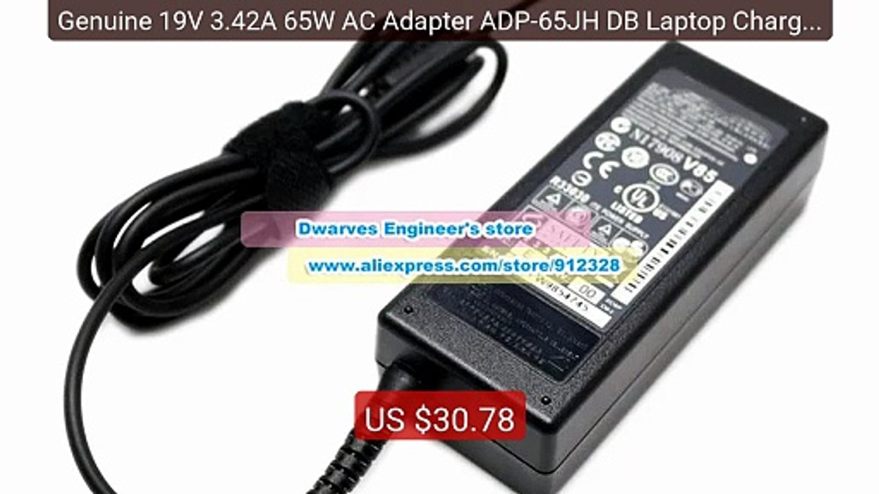 Genuine 19V 3.42A 65W AC Adapter ADP-65JH DB Laptop Charger fo... -- Hot Deal 2026 | Limited Offer!