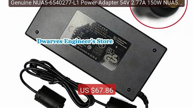 Genuine NUA5-6540277-L1 Power Adapter 54V 2.77A 150W NUA5-61540-141... Top Rated 2026 | Buy Now!
