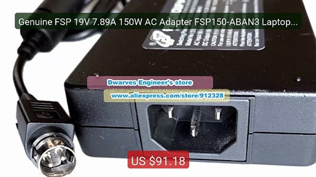Genuine FSP 19V 7.89A 150W AC Adapter FSP150-ABAN3 Laptop Charger ... Best Deal 2026 | Shop Now!