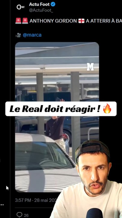 🔥 Gordon, Julian Alvarez… le Real doit réagir ! #realmadrid #barca #mercato