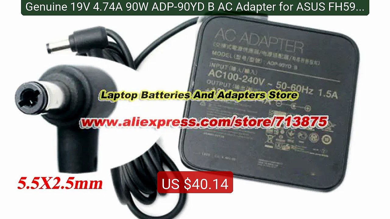 Genuine 19V 4.74A 90W ADP-90YD B AC Adapter for ASUS FH5900V ... -- Amazing Value 2026 | Must Have!
