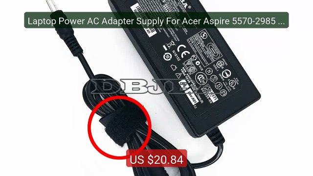 Laptop Power AC Adapter Supply For Acer Aspire 5570-2985 5570-... Hot Deal 2026 | Limited Offer!