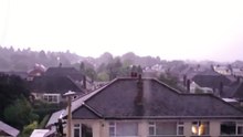 Record-Breaking Heatwave Ends With Huge UK Storm ⛈️ || ViralID #uk #may #storm