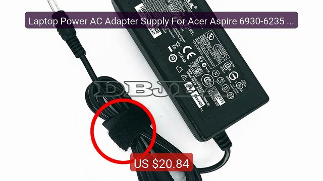 Laptop Power AC Adapter Supply For Acer Aspire 6930-6235 6930-... Best Buy 2026 | Great Quality!