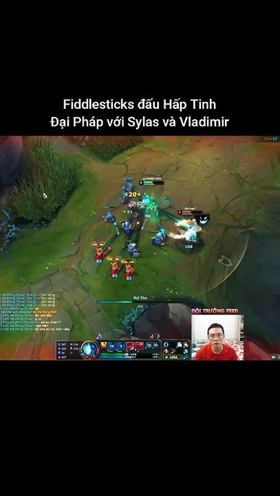 Fiddlesticks đấu Hấp Tinh Đại Pháp với Sylas và Vladimir #fiddlesticks #sylas #vladimir #lienminhhuyenthoai #leagueoflegends #knightriseky
