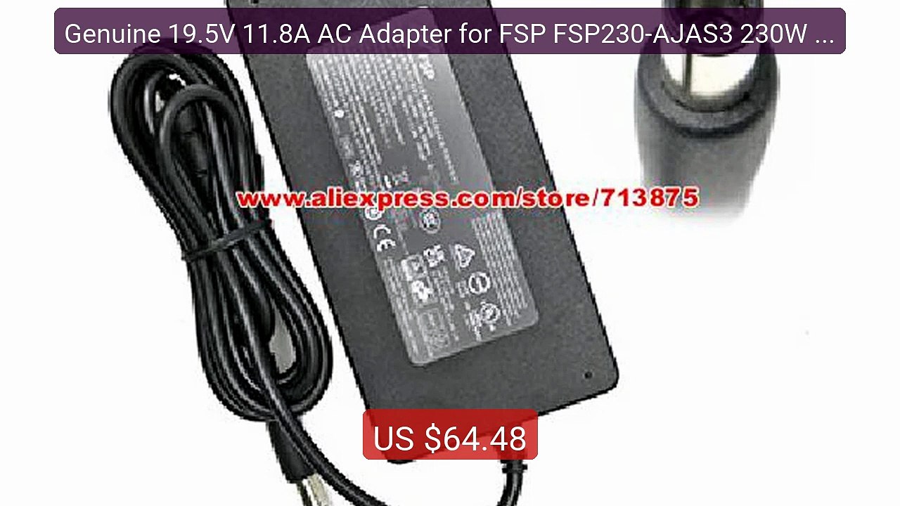 Genuine 19.5V 11.8A AC Adapter for FSP FSP230-AJAS3 230W Charger wi... -- Top Rated 2026 | Buy Now!
