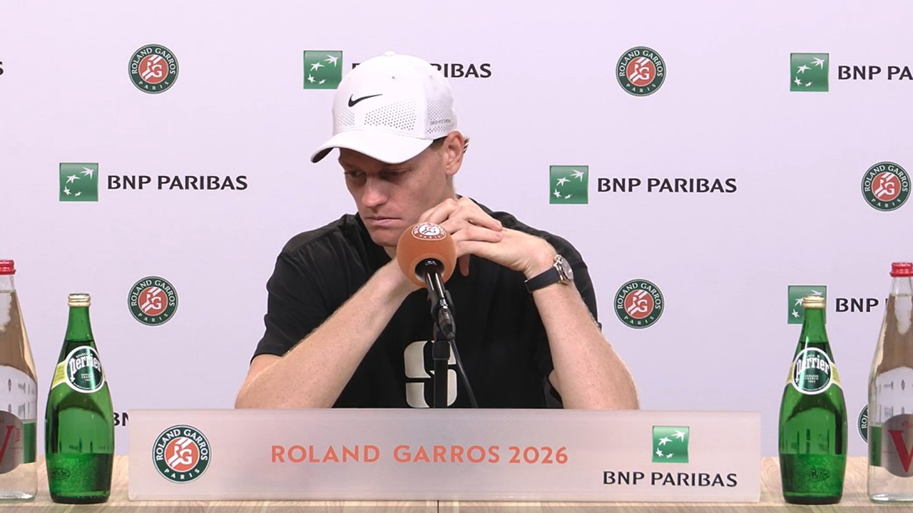 Roland-Garros 2026 - Jannik Sinner : “Je ne me souviens pas de la dernière fois où je me suis senti aussi faible”