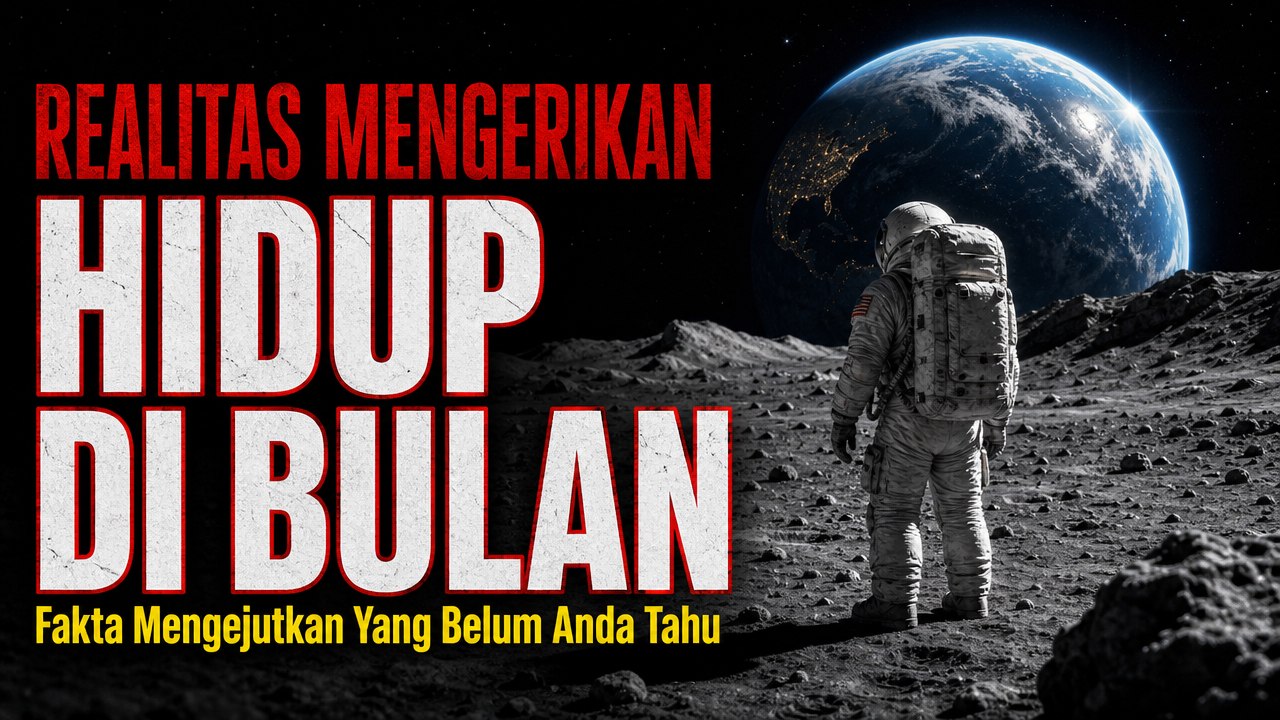 Apa yang Terjadi Jika Manusia Benar-Benar Tinggal di Bulan