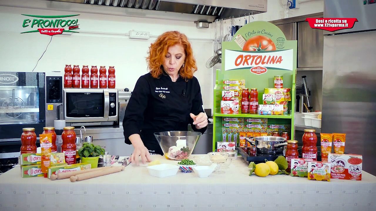 POLPETTE AGLI SPINACI AL FORNO CON CREMA DI PISELLI | POLPETTE AGLI SPINACI AL FORNO CON CREMA DI PISELLI