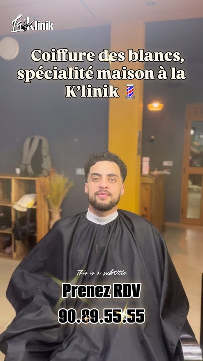 Tous les styles passent chez La’Klinik 💈