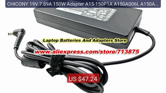 CHICONY 19V 7.89A 150W Adapter A15-150P1A A150A006L A150A01... Top Pick 2026 | Unbeatable Price!