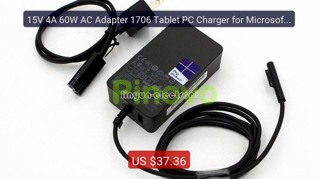 15V 4A 60W AC Adapter 1706 Tablet PC Charger for Microsoft Surface ... Top Rated 2026 | Buy Now!