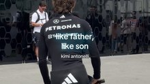 Like Father, Like Son: Toto Wolff and Kimi Antonelli in the Paddock