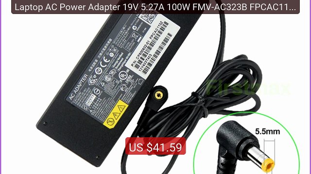 Laptop AC Power Adapter 19V 5.27A 100W FMV-AC323B FPCAC112C... Top Pick 2026 | Unbeatable Price!