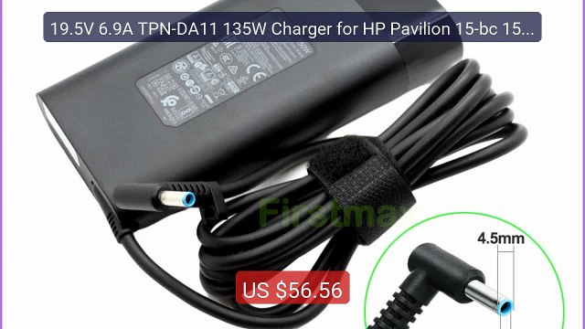 19.5V 6.9A TPN-DA11 135W Charger for HP Pavilion 15-bc 15-bc00... Hot Deal 2026 | Limited Offer!