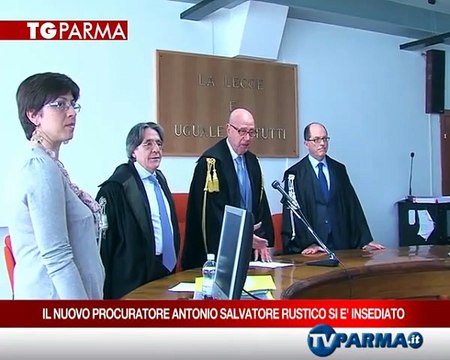 IL NUOVO PROCURATORE ANTONIO SALVATORE RUSTICO SI E' INSEDIATO