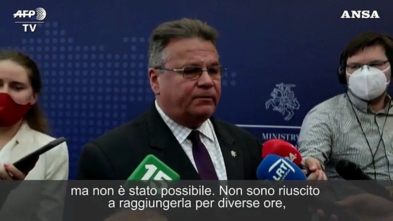 Bielorussia, Vilnius: "Svetlana Tikhanovskaya al sicuro da noi"