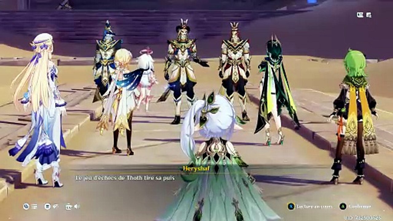 Genshin Impact Quêtes d'Archons Chant de l'astre de la nuit Acte 10 Vérité du Purana 3