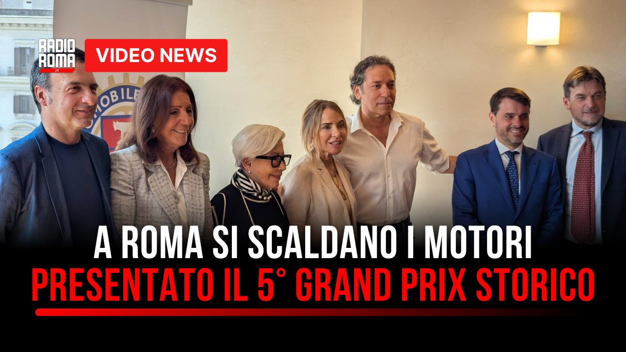 A Roma si scaldano i motori presentato il 5° Grand Prix Storico