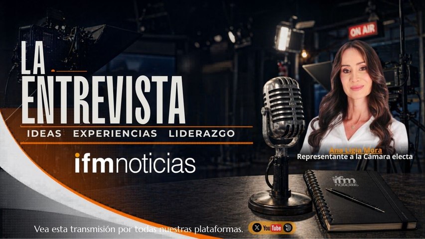 LA ENTREVISTA EN IFMNOTICIAS: Ana Ligia Mora, representante a la Cámara electa.