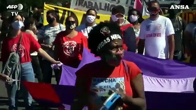 Brasile, manifestazioni pro e contro Bolsonaro