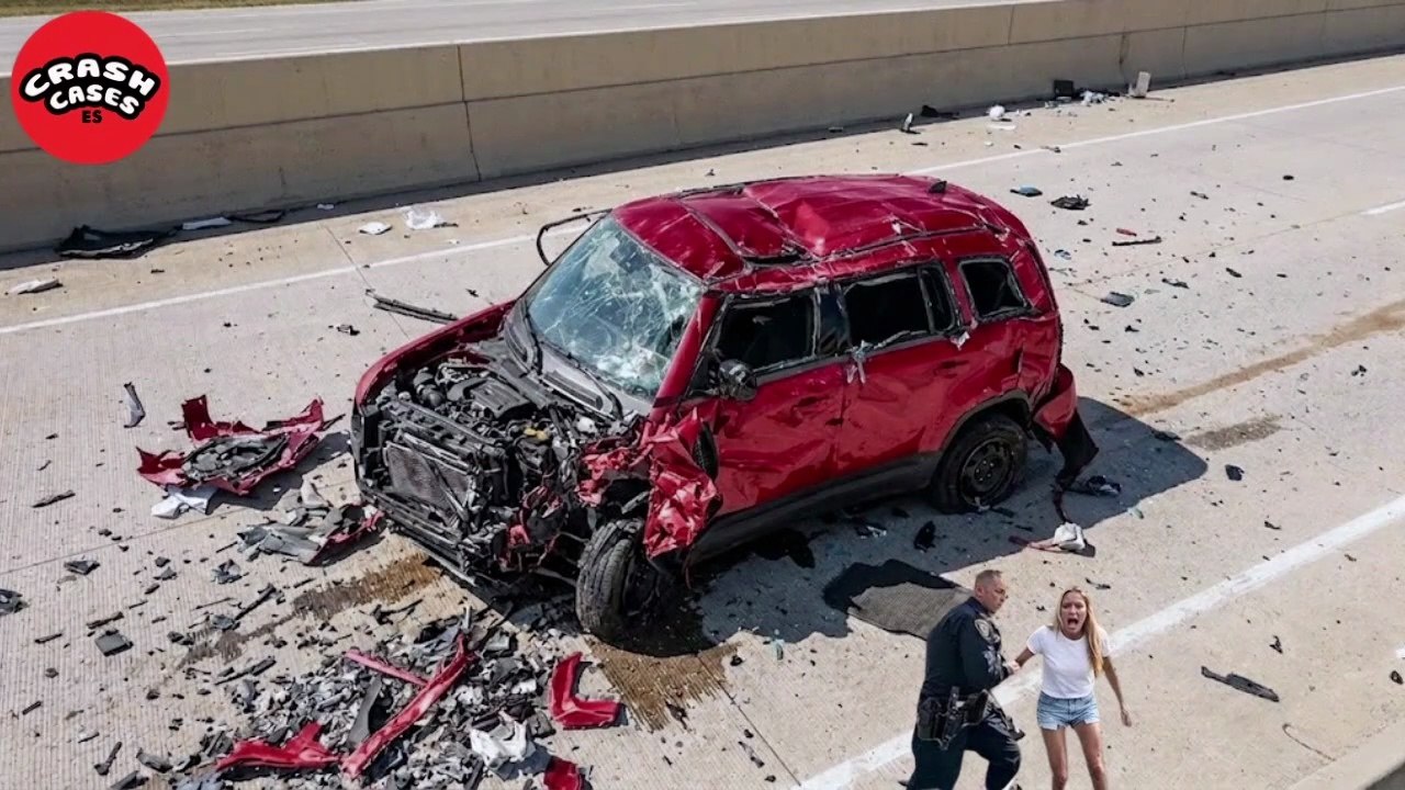 Moments of Road Madness, Accidents Caught Just in Time