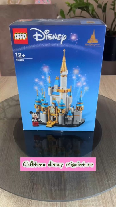 J’ai construit le Château Disney Miniature LEGO ✨ | Un set vraiment satisfaisant à monter