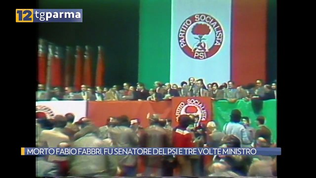 MORTO FABIO FABBRI, FU SENATORE DEL PSI E TRE VOLTE MINISTRO | MORTO FABIO FABBRI, FU SENATORE DEL PSI E TRE VOLTE MINISTRO
