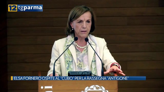 ELSA FORNERO OSPITE AL CUBO PER LA RASSEGNA ANTIGONE | ELSA FORNERO OSPITE AL CUBO PER LA RASSEGNA ANTIGONE