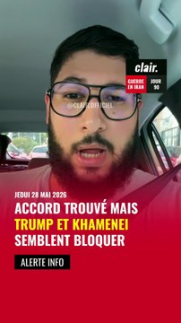 Un accord aurait été trouvé, mais Trump et Khamenei semblent bloquer ! #iran #usa #Trump #Khamenei