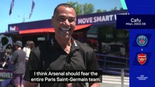 Arsenal and PSG should fear each other in UCL final - Cafu
