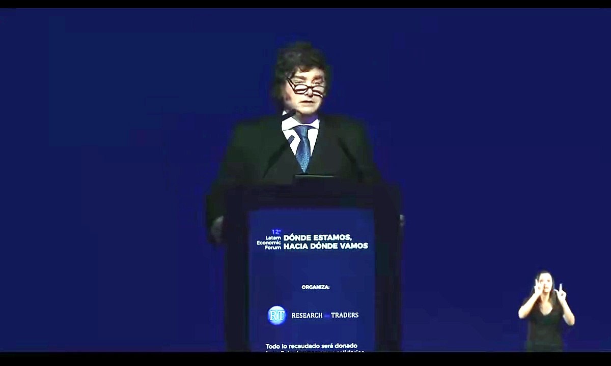 Javier Milei: “lo que ocurrió fue una salida masiva de los activos argentinos”