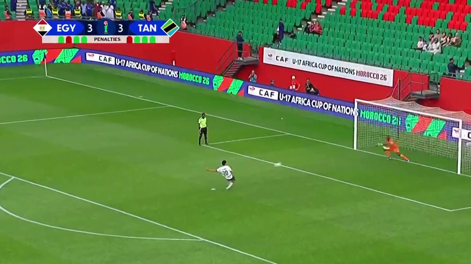 منتخب تنزانيا يفوز على نظيره المنتخب المصري بركلات الترجيح ويتأهل إلى النهائي