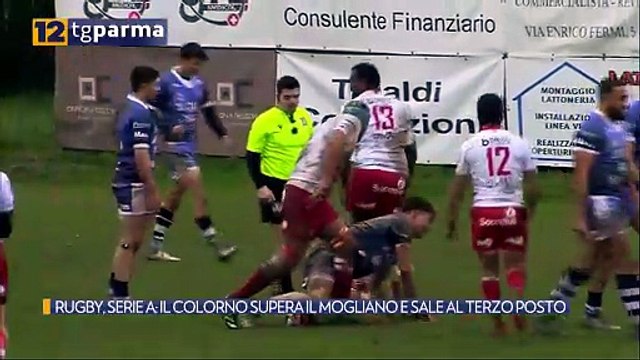 RUGBY, SERIE A: IL COLORNO SUPERA IL MOGLIANO E SALE AL TERZO POSTO | RUGBY, SERIE A: IL COLORNO SUPERA IL MOGLIANO E SALE AL TERZO POSTO
