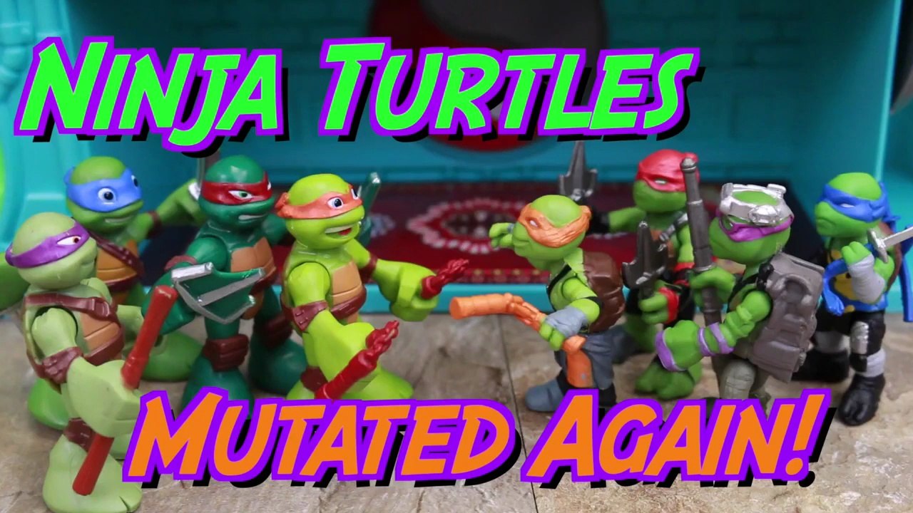 Teenage Mutant Ninja Turtles Half Shell Heroes vs Ninja Turtle Out of the Shadows Action Figures