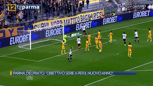 PARMA, DELPRATO: OBIETTIVO SERIE A PER IL NUOVO ANNO | PARMA, DELPRATO: OBIETTIVO SERIE A PER IL NUOVO ANNO