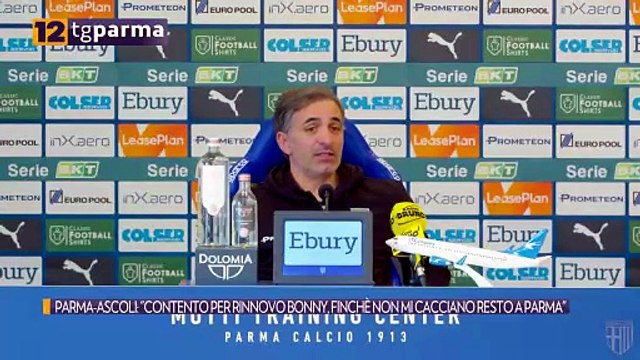 PARMA-ASCOLI: CONTENTO PER RINNOVO BONNY, FINCHÈ NON MI CACCIANO RESTO A PARMA | PARMA-ASCOLI: CONTENTO PER RINNOVO BONNY, FINCHÈ NON MI CACCIANO RESTO A PARMA