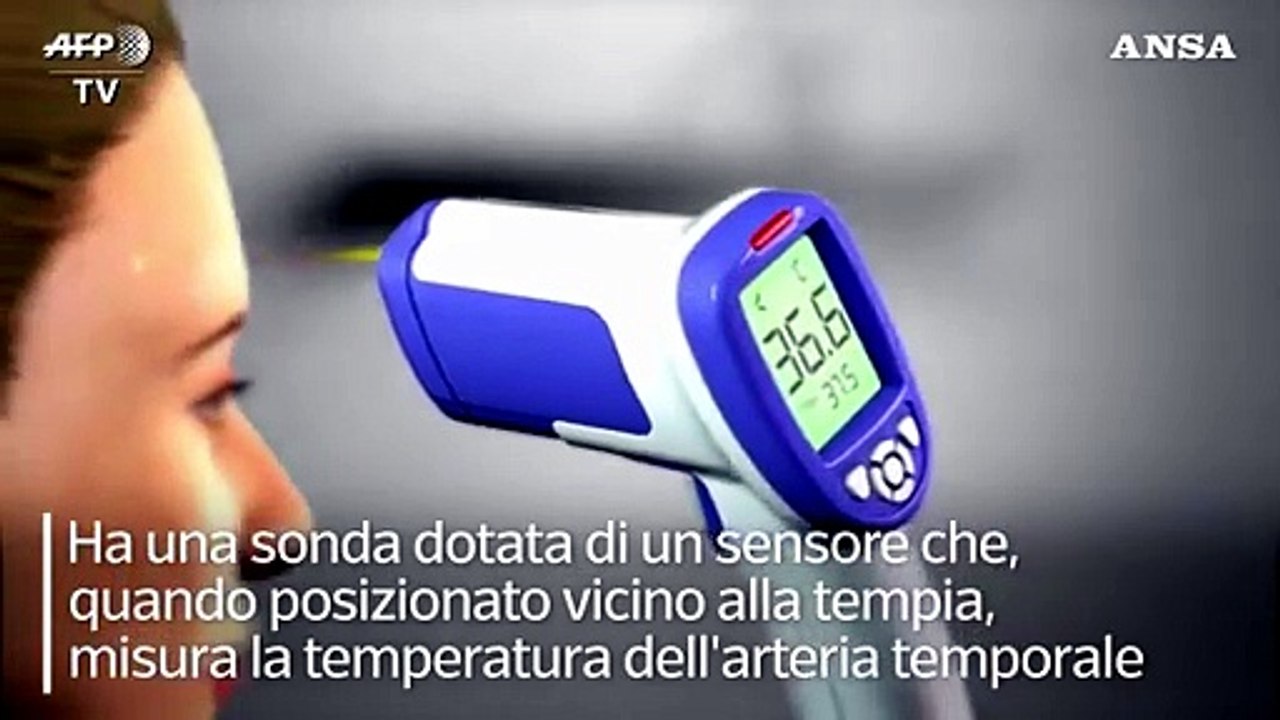 Il termometro a infrarossi