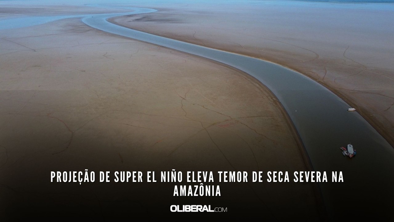 Projeção de Super El Niño eleva temor de seca severa na Amazônia