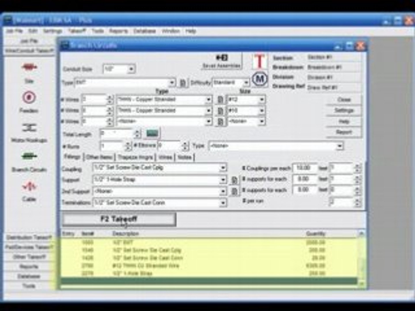 Electrical Bid Manager SQL - Part 1