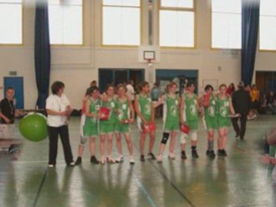 championne de l'ain minimes 1ère serie saison 2007/2008