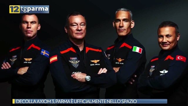 DECOLLA AXIOM 3, PARMA È UFFICIALMENTE NELLO SPAZIO | DECOLLA AXIOM 3, PARMA È UFFICIALMENTE NELLO SPAZIO
