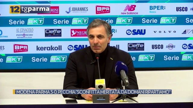MODENA-PARMA 3-0, PECCHIA: SCONFITTA MERITATA, DA DOMANI RIPARTIAMO | MODENA-PARMA 3-0, PECCHIA: SCONFITTA MERITATA, DA DOMANI RIPARTIAMO