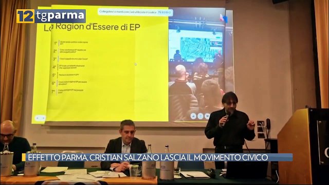 EFFETTO PARMA, CRISTIAN SALZANO LASCIA IL MOVIMENTO CIVICO | EFFETTO PARMA, CRISTIAN SALZANO LASCIA IL MOVIMENTO CIVICO